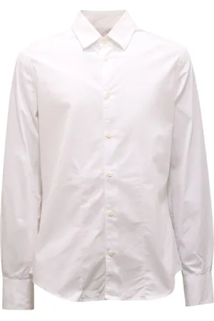 Dsquared2 Koszule, Mężczyzna, Biały, L, Włoska Koszula Model 71 C106