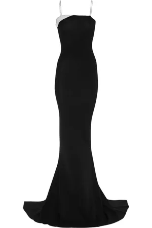 Jacquemus Sukienki, Kobieta, Czarny, S, Aro Maxi Dress
