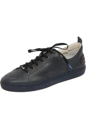 Jacob Cohen Buty, Mężczyzna, Niebieski, 41 EU, Vintage Granatowe Buty Skórzane