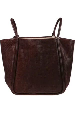 Dragon Diffusion Torebki, Kobieta, brązowy, ONE SIZE, Brązowa Torba Shopper Elegancki Design