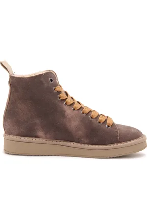 Panchic Buty, Kobieta, brązowy, 40 EU, Zamsz, Eco-Fur Zamszowe Buty
