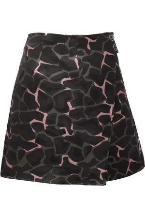 Emporio Armani Spódnice, Kobieta, Wielobarwność, S, Wielokolorowa Spódnica z Podszewką