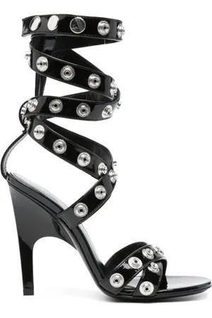 The Attico Buty, Kobieta, Czarny, 38 EU, Sandals