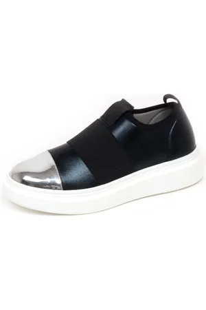 FESSURA Buty, Kobieta, Czarny, 37 EU, Vintage Slip-On But Edge ONE