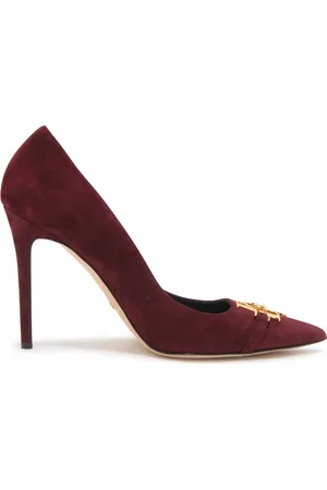 Elisabetta Franchi Buty, Kobieta, Czerwony, 36 EU, Zamsz, Buty zamszowe Sa 31B46E2 Rouge Noir