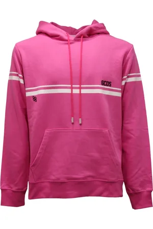 GCDS Bluzy, Mężczyzna, Różowy, S, Włoski Styl Bluza
