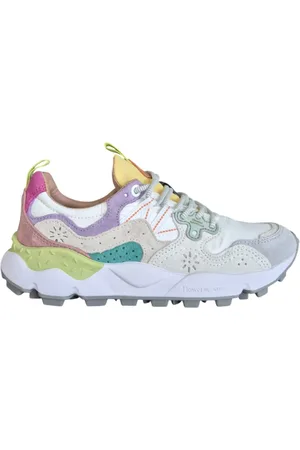 Flower Mountain Buty, Kobieta, Wielobarwność, 37 EU, Skóra, Płaskie Sneakersy