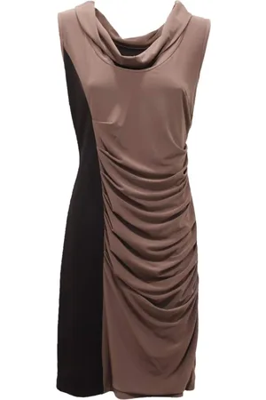 Joseph Ribkoff Sukienki, Kobieta, brązowy, L, Czarna Sukienka Java 22014 Model