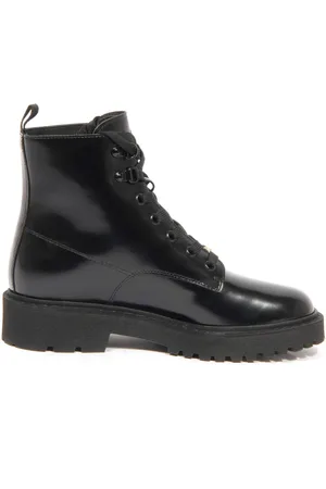 Hogan Buty, Kobieta, Czarny, 40 EU, Buty Anfibio z technologią pianki pamięci
