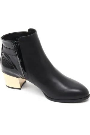 Hogan Buty, Kobieta, Czarny, 36 EU, Elegancki botek z obcasem