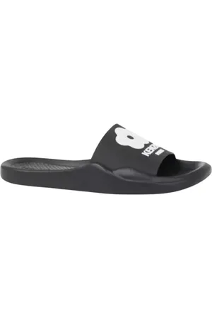 Kenzo Buty, Kobieta, Czarny, 36 EU, Klapki Boke Flower