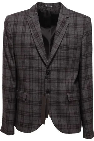 Gaudi Kurtki, Mężczyzna, Szary, L, Kurtka Ironic Dandy Made in Italy