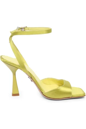 SERGIO LEVANTESI Buty, Kobieta, Żółty, 38 EU, Tania Raso Seta Cedar Sandal
