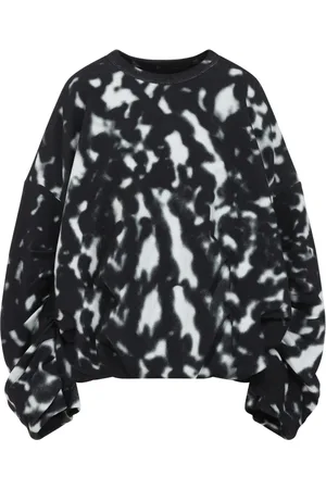 DRIES VAN NOTEN Bluzy, Kobieta, Czarny, S, Czarny Sweter Stylowe Warstwowanie Elegancki Dotyk