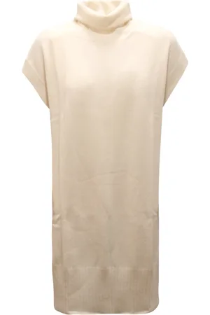 KANGRA CASHMERE Swetry, Kobieta, Beżowy, S, Kaszmrowy Sweter z Golfem