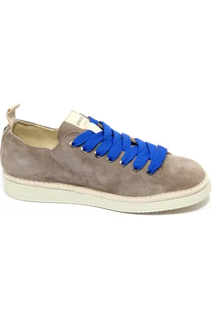 Panchic Buty, Mężczyzna, Szary, 40 EU, Zamsz, Zamszowy but w szarym/taupe, Made in Italy