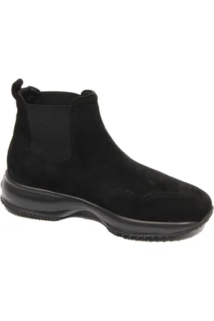 Hogan Buty, Kobieta, Czarny, 36 1/2 EU, Interaktywne Chelsea Wo Buty