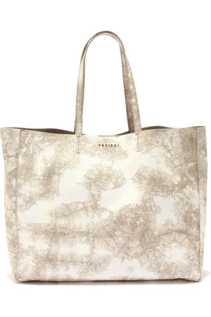 Orciani Torebki, Kobieta, Beżowy, ONE SIZE, Le Sac Caleido Shopper Torba