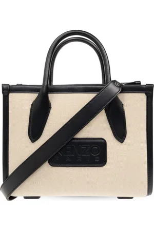 Kenzo Torebki, Kobieta, Beżowy, ONE SIZE, Torba ‘ 18 Small’ typu ‘shopper’