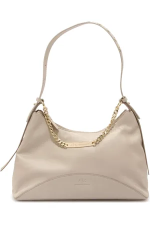 Emporio Armani Torebki, Kobieta, Biały, ONE SIZE, Giselle Hobo Torba na ramię