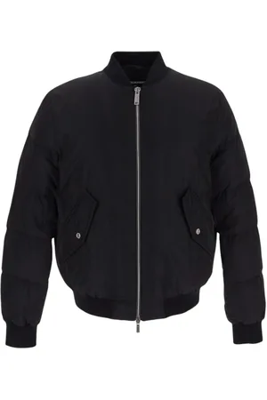 Dsquared2 Kurtki, Mężczyzna, Czarny, XL, Nylon, Kurtka z podszewką nylonową