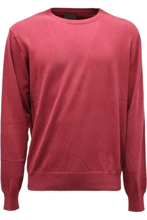 Peuterey Swetry, Mężczyzna, Czerwony, XL, Sweter Exmoor Bordeaux