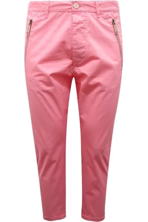 Dsquared2 Spodnie, Mężczyzna, Różowy, S, Włoskie Spodnie Model S71Kb 0072