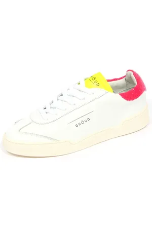 Ghoud Buty, Kobieta, Biały, 36 EU, Białe Skórzane Buty Wenecja