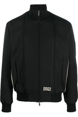 Dsquared2 Kurtki, Mężczyzna, Czarny, M, Włoskie Kurtki dla Mężczyzn