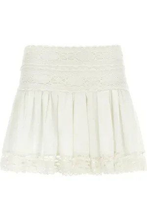 Isabel Marant Spódnice, Kobieta, Biały, M, Biała Spódnica Violana