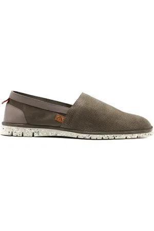 Ambitious Buty, Mężczyzna, Zielony, 43 EU, Zamsz, Amber Zamszowy Slip-On z Dziurkami