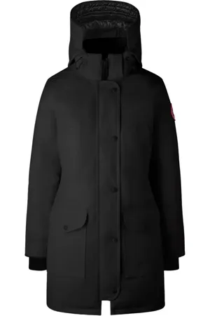 Canada Goose Płaszcze, Kobieta, Czarny, L, Czarna Parka Trillium