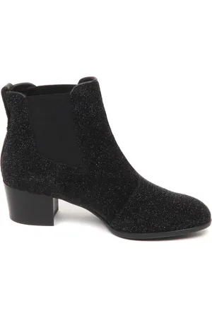 Hogan Buty, Kobieta, Czarny, 40 EU, Eleganckie Star Dust Buty Botki