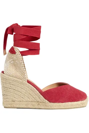 Castaner Buty, Kobieta, Czerwony, 39 EU, Skóra, Chiara/8/002 9 cm Koturny