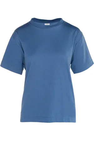 Hest Koszulki, Kobieta, Niebieski, XL, Niebieski T-shirt z okrągłym dekoltem