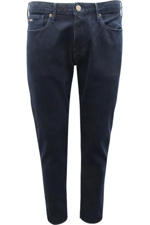 Emporio Armani Jeansy, Mężczyzna, Niebieski, W29, Denim, Slim Fit Jeansyy