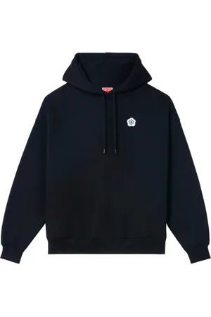 Kenzo Bluzy, Kobieta, Czarny, XS, Oversize Hoodie Boke Flower 2.0