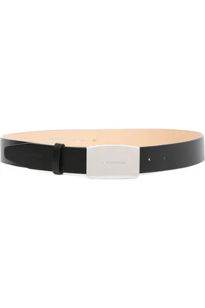 Dsquared2 Akcesoria, Mężczyzna, Czarny, 95 CM, Pas wielokolorowy City Nights z klamrą