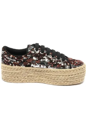 Jeffrey Campbell Buty, Kobieta, Wielobarwność, 40 EU, Buty na koturnie Jute