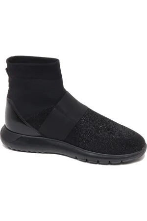 Hogan Buty, Kobieta, Czarny, 36 EU, Zamsz, Buty wsuwane Star Dust