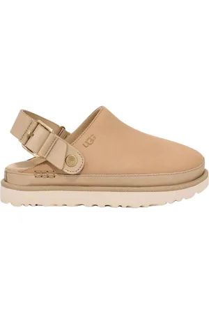 UGG Buty, Kobieta, Beżowy, 38 EU, Beżowe mule Goldenstar Villa Clog