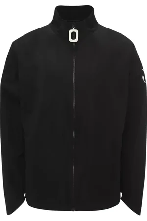 J.W.Anderson Kurtki, Mężczyzna, Czarny, M, Poliester, ZIP Front Track Jacket