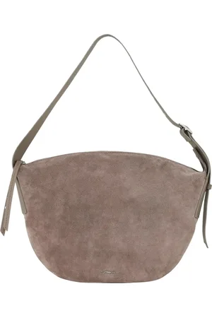 3.1 Phillip Lim Torebki, Kobieta, brązowy, ONE SIZE, Zamsz, Brązowa Torebka na Ramię