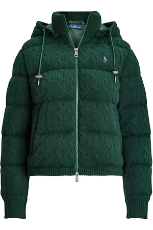 Ralph Lauren Kurtki, Kobieta, Zielony, M, Pikowana kurtka puchowa