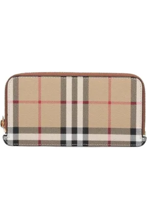 Burberry Akcesoria, Kobieta, Beżowy, ONE SIZE, Stylowy Portfel dla Mężczyzn i Kobiet