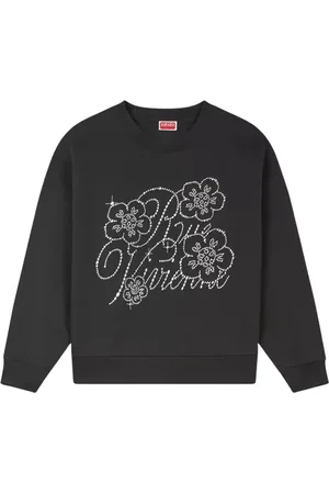 Kenzo Bluzy, Kobieta, Czarny, S, Czarna Bluza Constellation