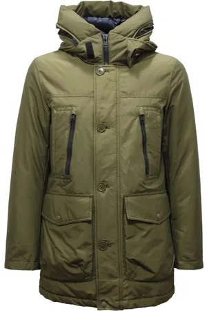 Woolrich Kurtki, Mężczyzna, Zielony, S, Kurtka Arctic Parka Zielona