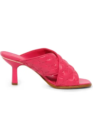 Michael Kors Buty, Kobieta, Różowy, 36 1/2 EU, Czerwona Gideon Mule Sandał