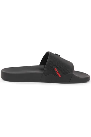RAF SIMONS Buty, Mężczyzna, Czarny, 40 EU, Astra Czarna Kapcie Runner