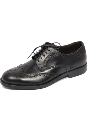 Fratelli Rossetti Buty, Mężczyzna, Czarny, 40 EU, ONE Buty Skórzane Made in Italy